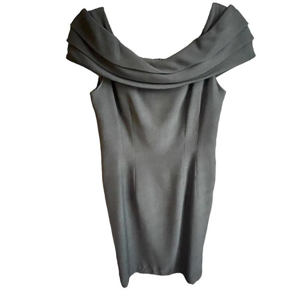 Nancy Johnson Vintage Classic Little Black Dress‎ Petite Size 8